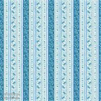 Henry Glass Salt & Sea Stripe Fabric 0.5m                             