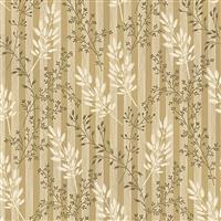 Wildflower Woods in Beige Wheat Fabric 0.5m