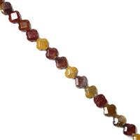 135cts Mookite Faceted 4 Leaf Clover Approx 10mm, 38cm Strand
