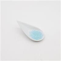 Miyuki Duracoat Glacier Blue Lined Crystal AB Seed Beads 8/0 (22GM/TB)