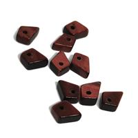 10cts Red Tigers Eye Dragon Scale Beads Approx 8x6mm, 10pcs