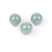 Guatemalan Jadeite Plain Rounds Approx 10mm, Pack of 3
