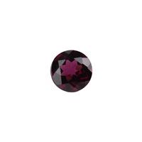 1.25cts Tocantin Garnet 7x7mm Round  (N)