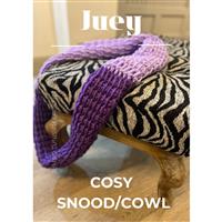 Juey Jumbo Tunisian Crochet Snood Pattern