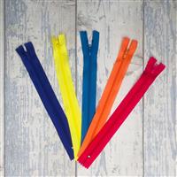 Living in Loveliness 8" Set of 5 x Zips Mixed, Bright
