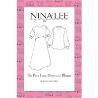 Nina Lee Park Lane Printed Sewing Pattern Sizes 6-20