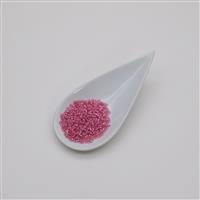Miyuki Duracoat Silver Lined Dyed Pink Seed Beads 11/0 (24GM/TB)