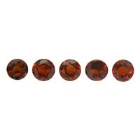 1.2cts Capricorn Zircon 3.5x3.5mm Round Pack of 5 (N)