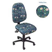 Horn Adjustable Hobby Chair Habby Grey