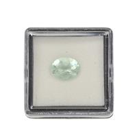1.65 cts Green Fluorite Approx 9x7mm Oval (IH)