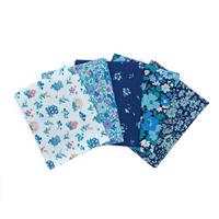 Liberty Flower Show Midnight Blues FQ Pack of 5 Pieces