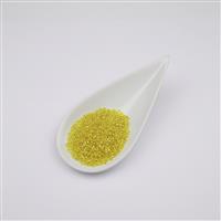 Miyuki Silver Lined Yellow 11/0 Seed Beads (10GM)