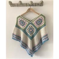 Adventures in Crafting Ice Cream Summer Nights Crochet Poncho  Kit