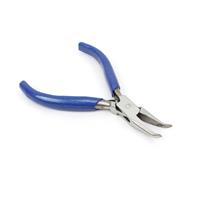 Plier 5.25" Bent Chain Nose Heavy With V-Spring