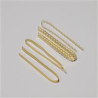 Gold Plated Base Metal Gallery Wire Kit