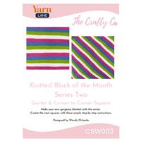 The Crafty Co Knitting Series Two BOM Blanket Pattern