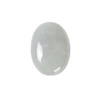45cts Type A  Jadeite Oval Cabochon Approx 35 x 25mm, 1PC