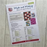 Made and Making Crowning Glory Quilt Instructions