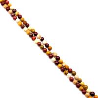 460cts Mookite Plain Round Approx 8mm, 1 Metre Strand