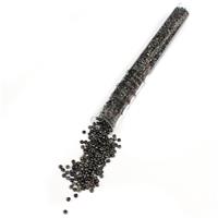 Miyuki Picasso Smokey Black Matte Seed Beads 11/0 (23GM/TB)