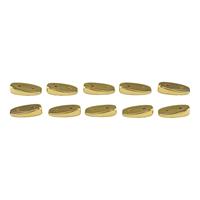 Gold Plated Base Metal Maratha Carrier Beads, approx 7.5 x 17mm, 10pcs
