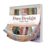 Duo Design Paper Pads - Delightfully Distressed & Colourful Kraft