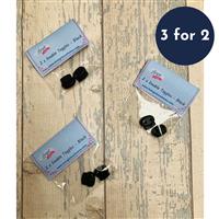 Living in Loveliness Black Double Toggles - Special Offer 3 for 2