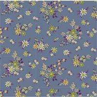 Tilda Daisyfield Blue Fabric 0.5m