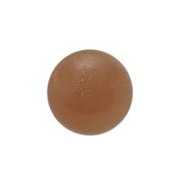 3cts Peach Moonstone Cabochon Round Approx 10mm, Loose Stone