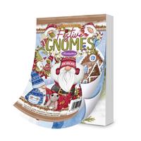 The Little Book of Festive Gnomes, A6 Little Book contains 144 pages - 24 designs x 6 of each