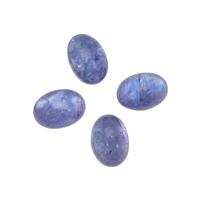 3.8cts Tanzanite 7x5mm Oval Pack of 4 (H)