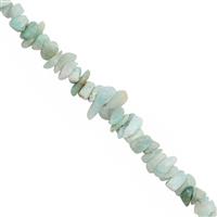 500cts Amazonite Bead Nugget Approx 2x1 to 13x4mm, 255cm Strand 