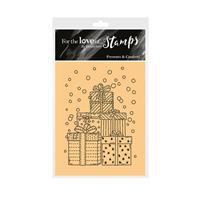 For the Love of Stamps - Presents & Confetti, A7 stamp set - Contains 1 stamp