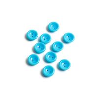 Czech Glass Cup Turquoise Beads, Approx 13x4mm (10pk)