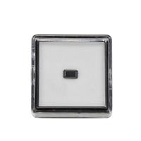 0.25cts Black Spinel Step Octagon Approx 5x3mm (N)