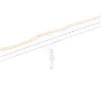 Freshwater Pearl & Zircon Tassel Necklace Kit