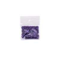 Czech Infinity Beads, Crystal Purple Labrador 3x6mm (25g)