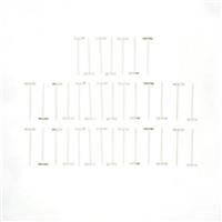 Beadsmith Macrame Board "T" Pins (35pcs) Approx 4.5cm