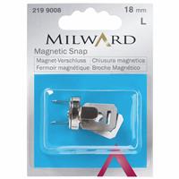 Milward Magnetic Snap in Silver (18mm)