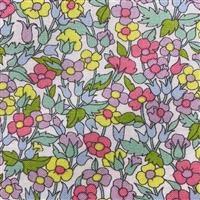 Liberty Carnaby Collection Piccailly Poppy Pastel Fabric 0.5m 