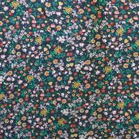 Floral Jazz Viscose Morracain Crepe Fabric 0.5m