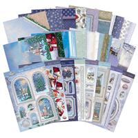 Snowy Days Luxury Topper Collection, Contains 8 Toppers Sets and makes a minimum of 16 cards