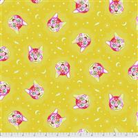 Tula Pink Curiouser And Curiouser in Cheshire Wonder Fabric 0.5m