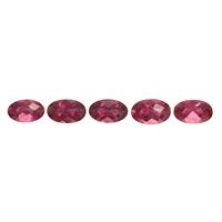 1.15cts Safira Tourmaline 5x3mm Oval Pack of 5 (N)