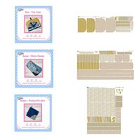 Living In Loveliness Country Beige Hedgerow Bundle: All 3 Panels & Instructions - Special Price