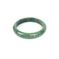 200cts Type A Green Jadeite Bangle Approx 60-62mm, 1pc