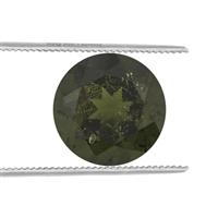 4cts Moldavite 12x12mm Round (N)