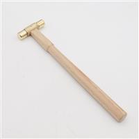 Brass Hammer Solid Head With Wooden Handle