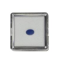0.45cts Natural Burmese Blue Sapphire Oval Fancy Approx 6x4mm (N)