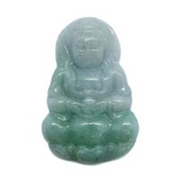 75cts Type A  Jadeite Carved Guanyin, Approx. 25x50mm to 30x60mm